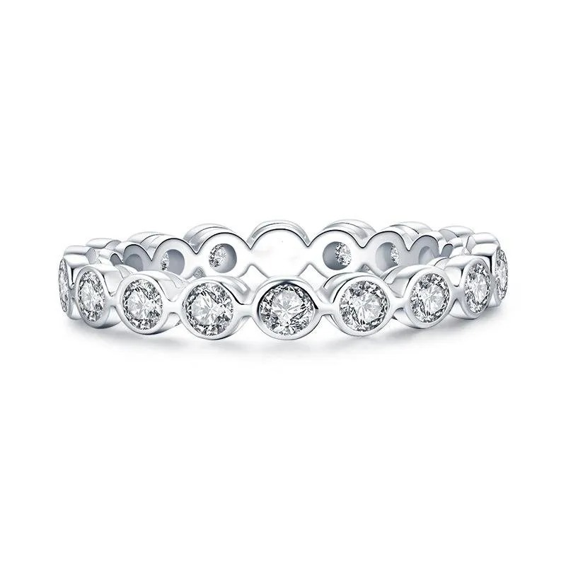 Handmade Comfort Fit Sterling Silver Eternity Ring