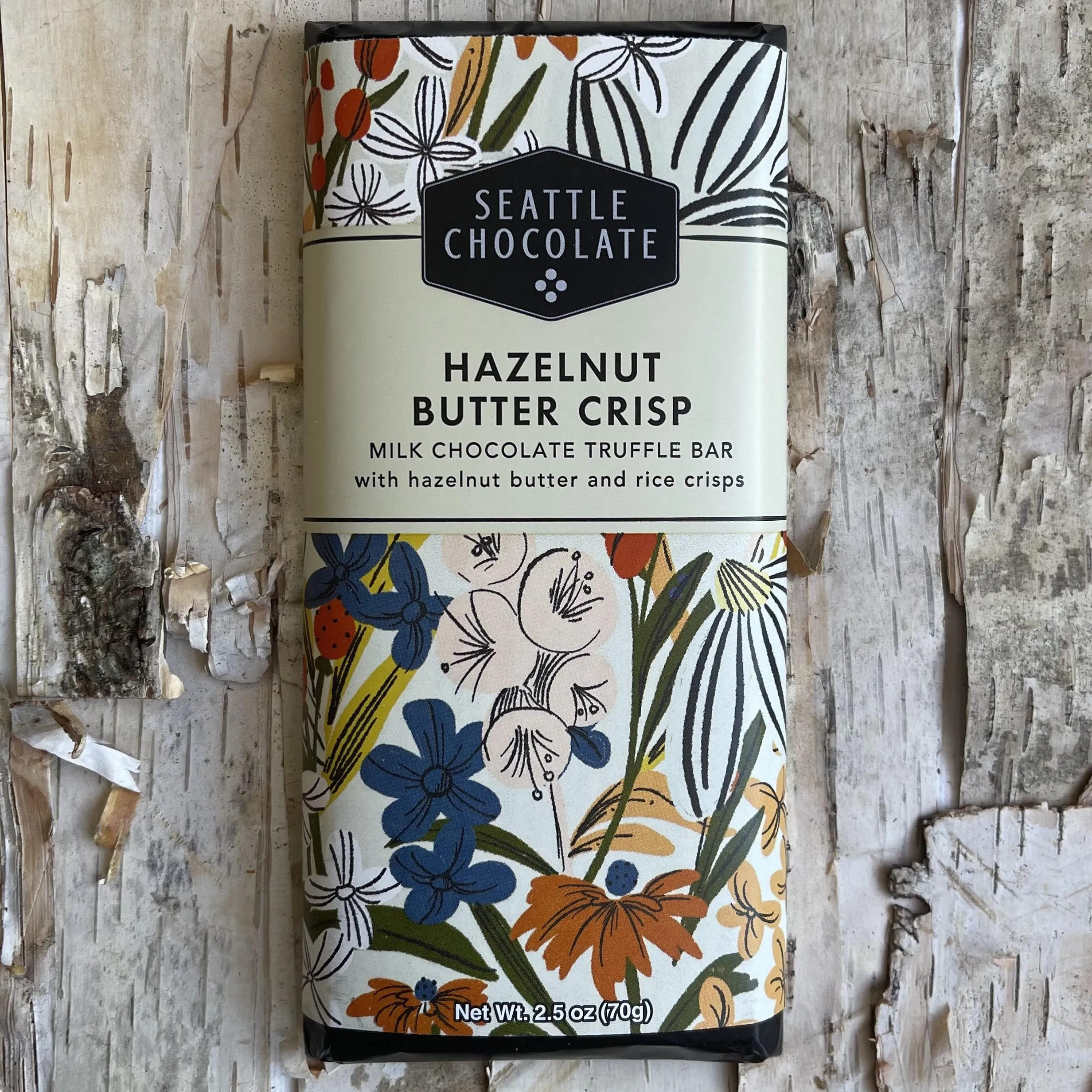 Hazelnut Butter Crisp Truffle Bar