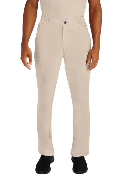 HH Works by Healing Hands Men's Ryan Zip Fly Slim Scrub Pant 9590