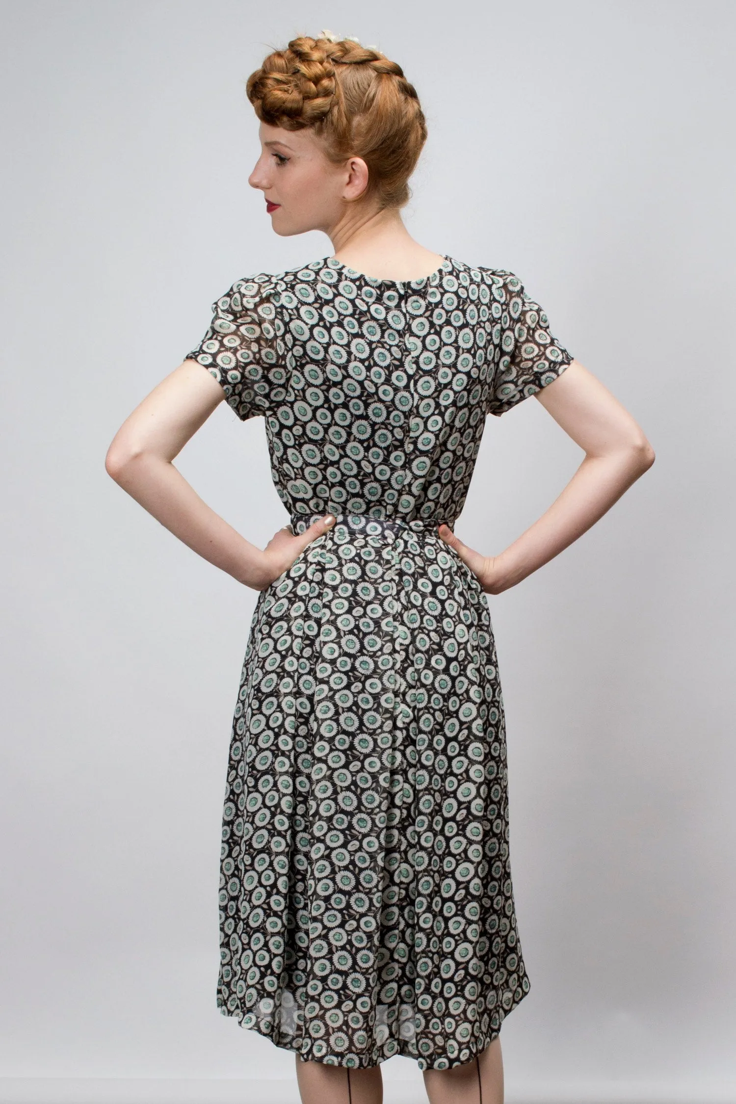 Jenna Wild Daisy Green Dress