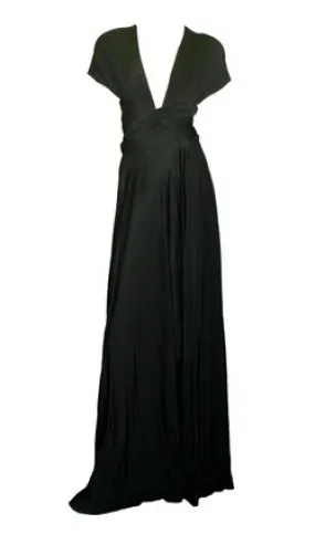 Jersey Gown Black