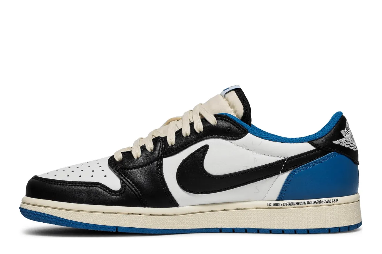 Jordan 1 Low Fragment x Travis Scott