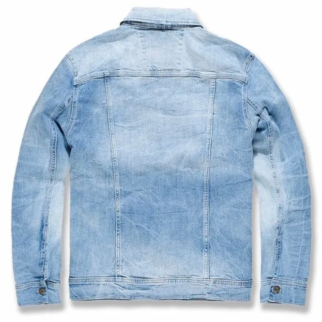 Jordan Craig Boulder Denim Trucker Jacket (Sky Blue) JJ1082