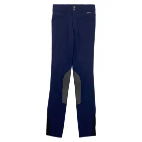 Kerrits 'Crossover' Knee Patch Breeches in Navy - Children's Medium