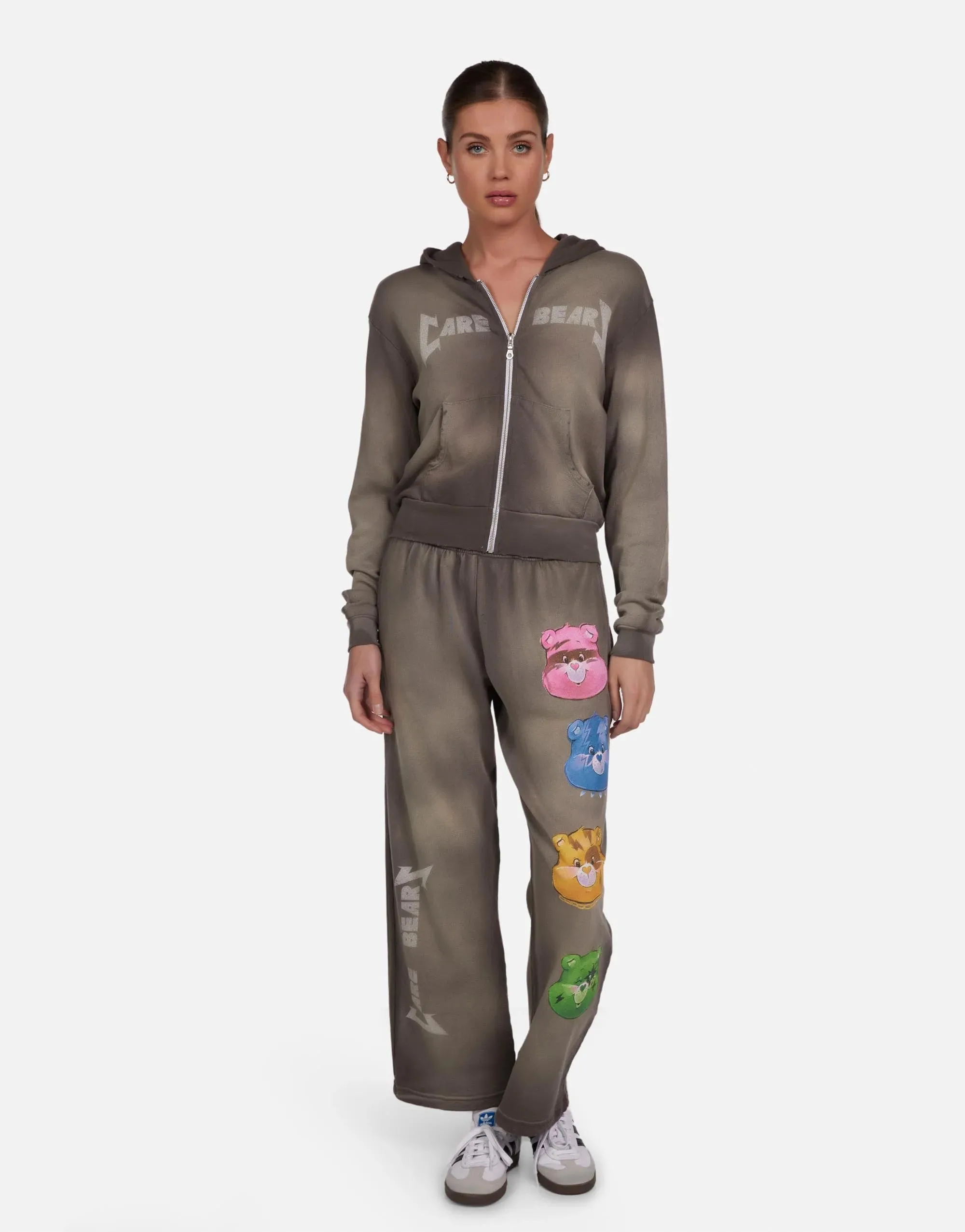 Lauren Moshi Juvia Rock Care Bear Sweatpants