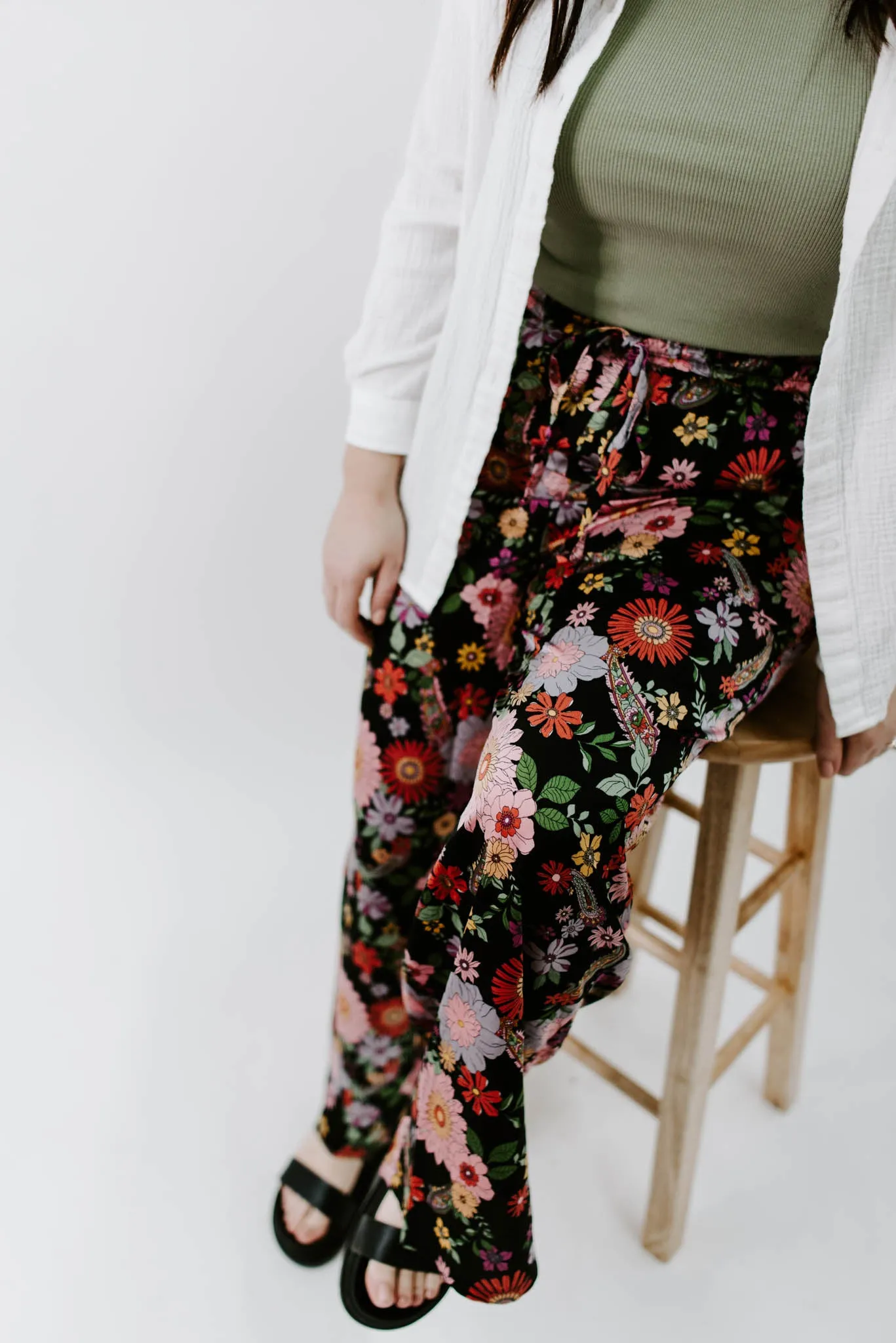 Maggie Retro Floral Pants