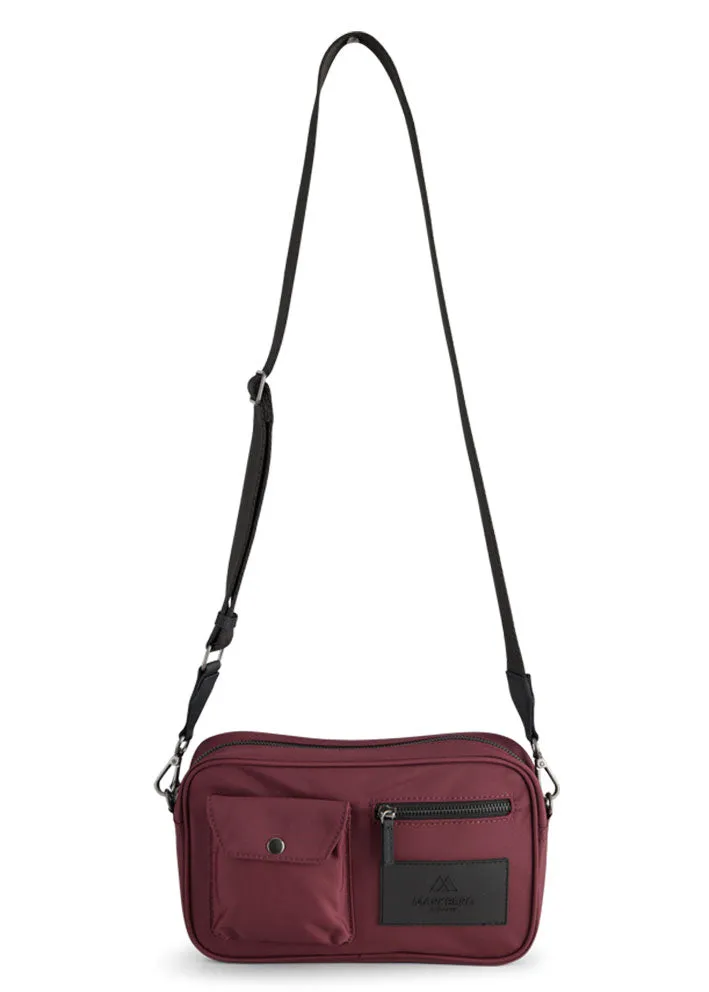 Markberg Darla Crossbody Taske - Recycled - Burgundy