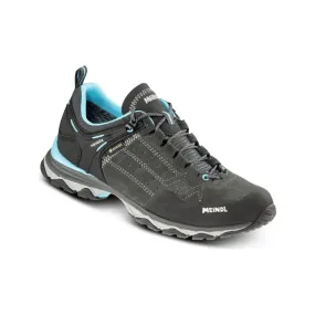 Meindl Ontario Lady GTX Walking Shoes - Graphite/Sky Blue