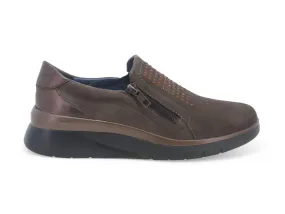 Melluso donna scarpa bassa comfort in camoscio