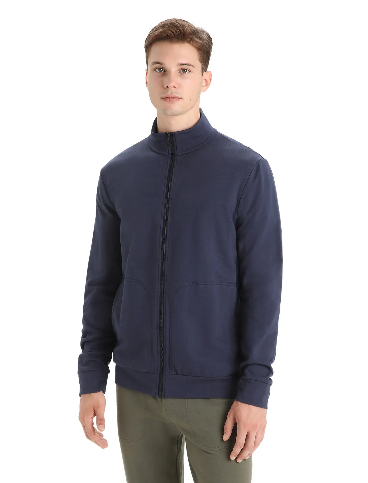 Men's Merino Central Classic Long Sleeve Zip