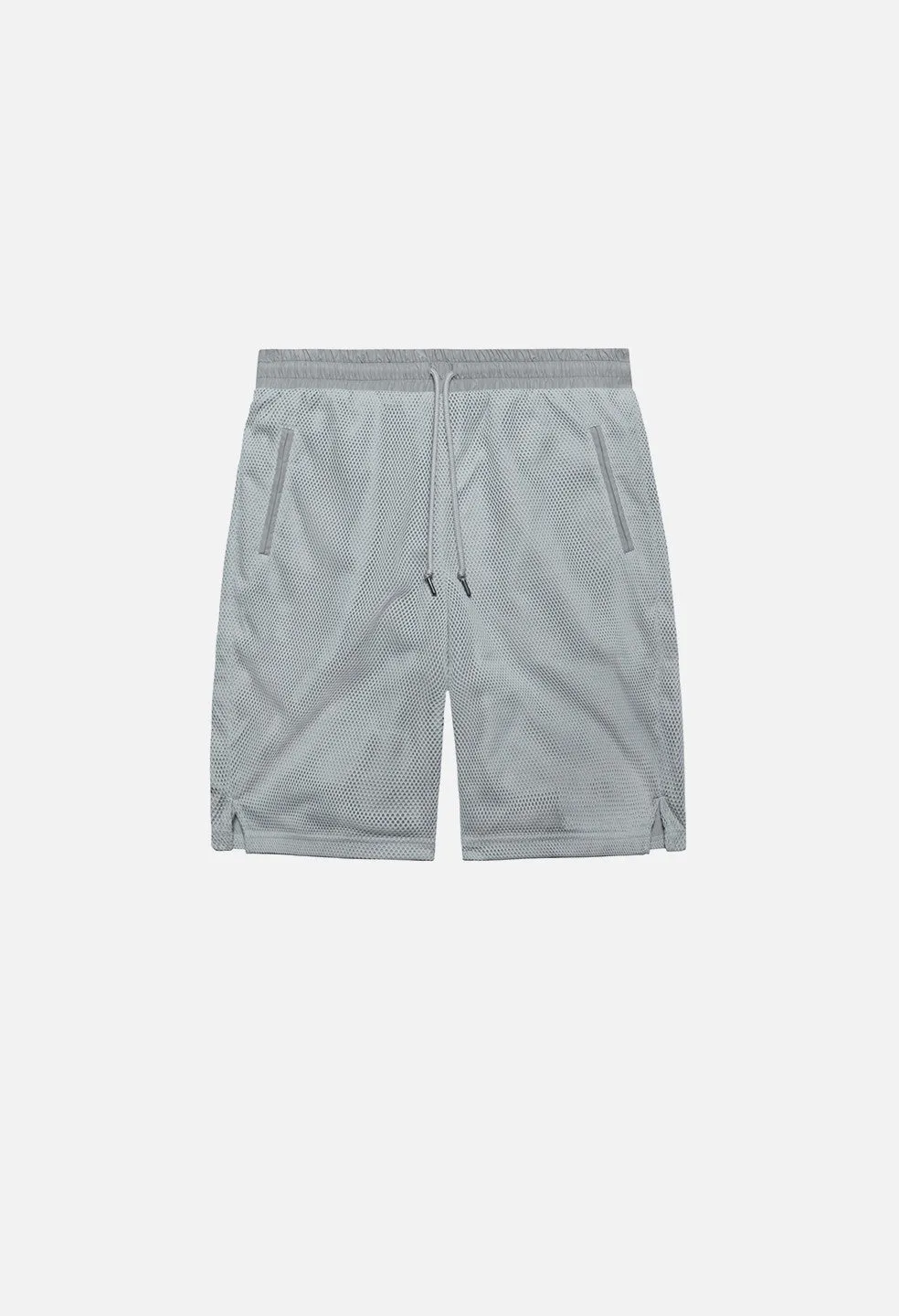 Mesh Overlay Shorts / Plaster