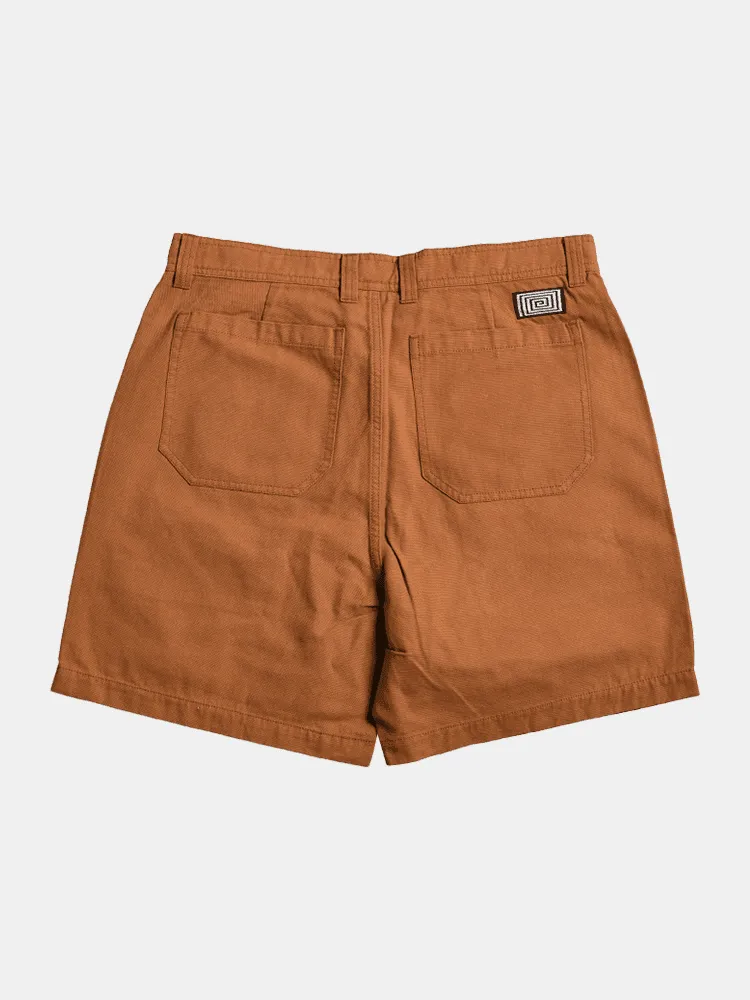 Misfit Somer Sub Short - Wash Brown