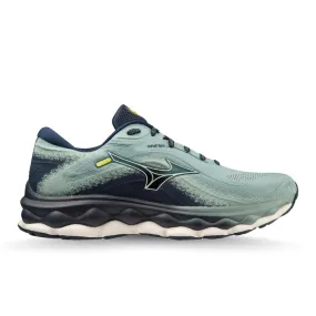 Mizuno Men's Wave Sky 7 - Mineral Blue/Snow White