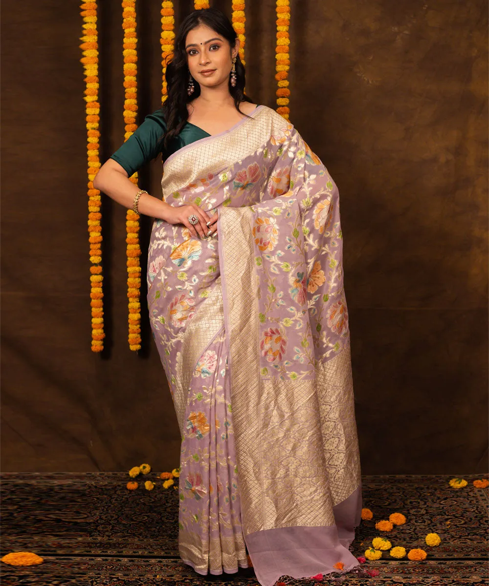 Moove silk handwoven banarasi saree