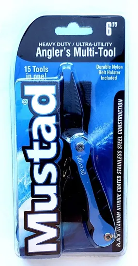 Mustad 6in Heavy Duty Ultra-Utility Angler's Multi-Tool