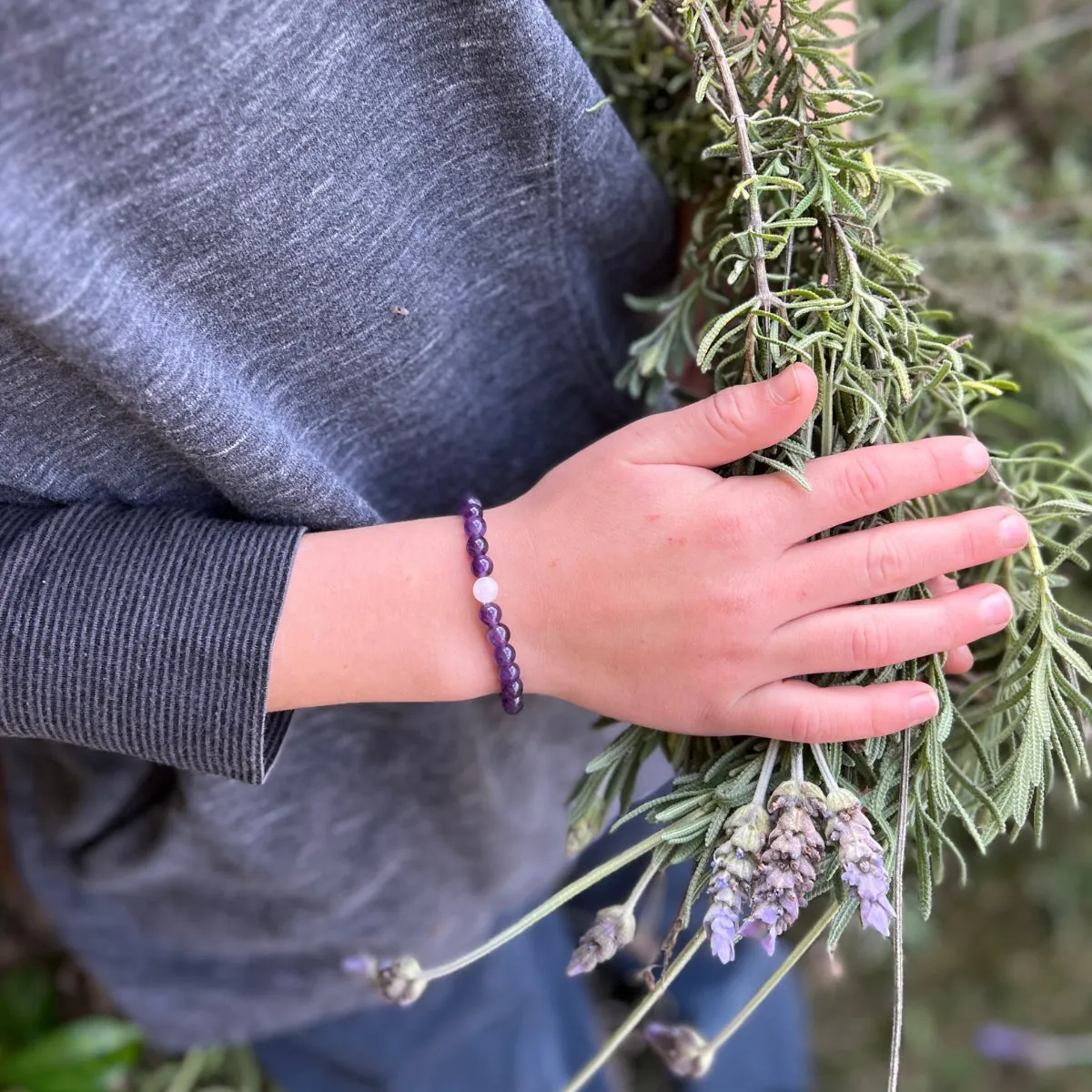 Mystic Teacher Amethyst Bracelet