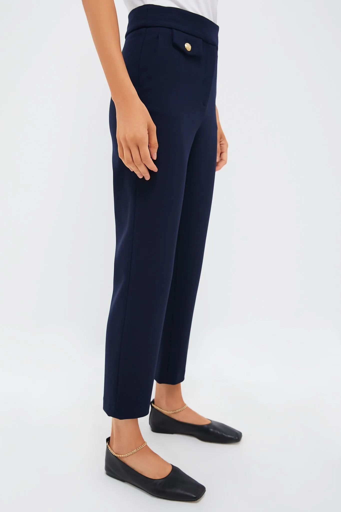 Navy Renzo Pant