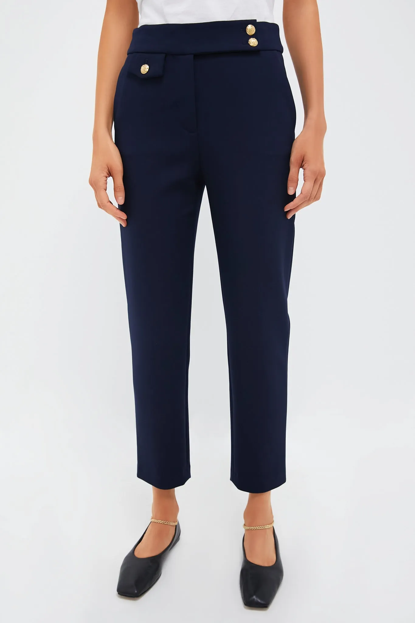 Navy Renzo Pant