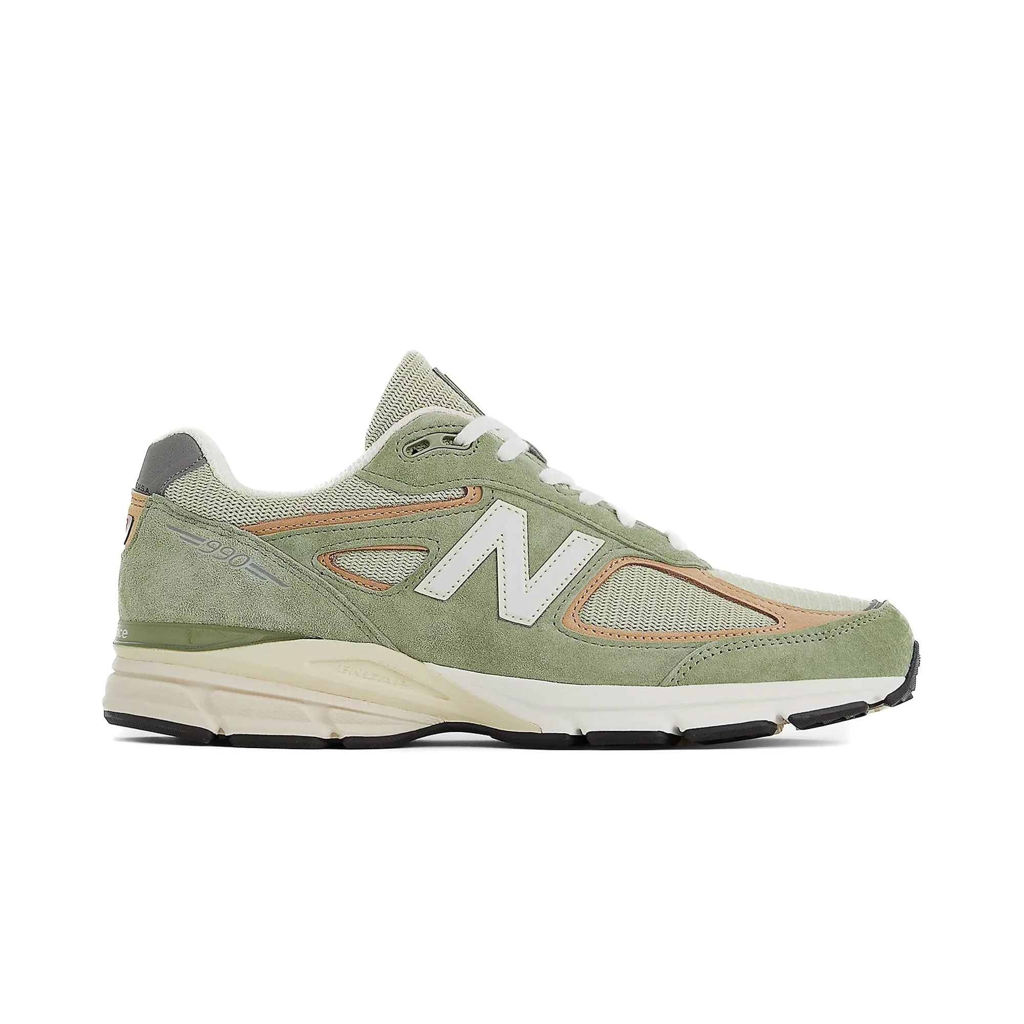 New Balance 990v4 Made in USA Olive U990GT4