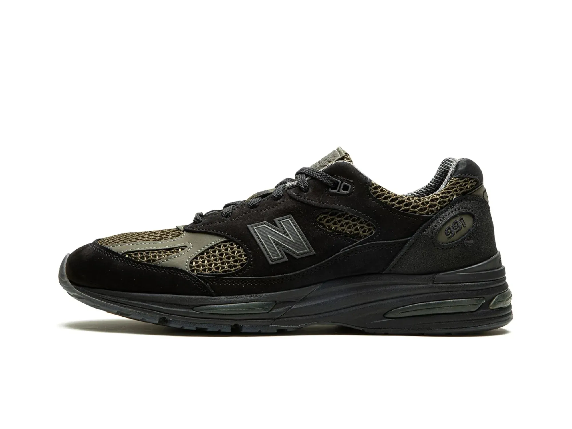 New Balance 991v2 MiUK Stone Island "Black"