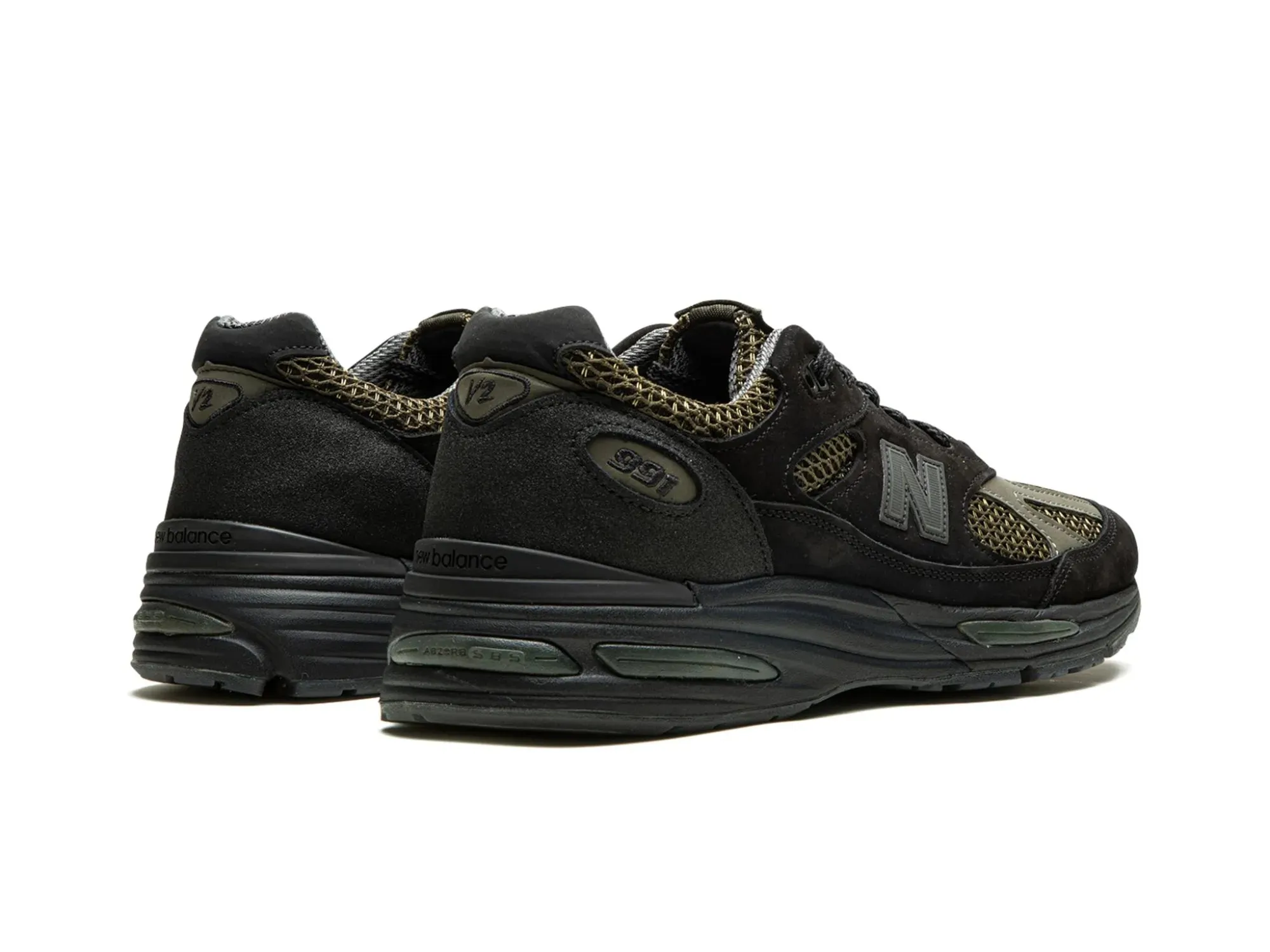 New Balance 991v2 MiUK Stone Island "Black"