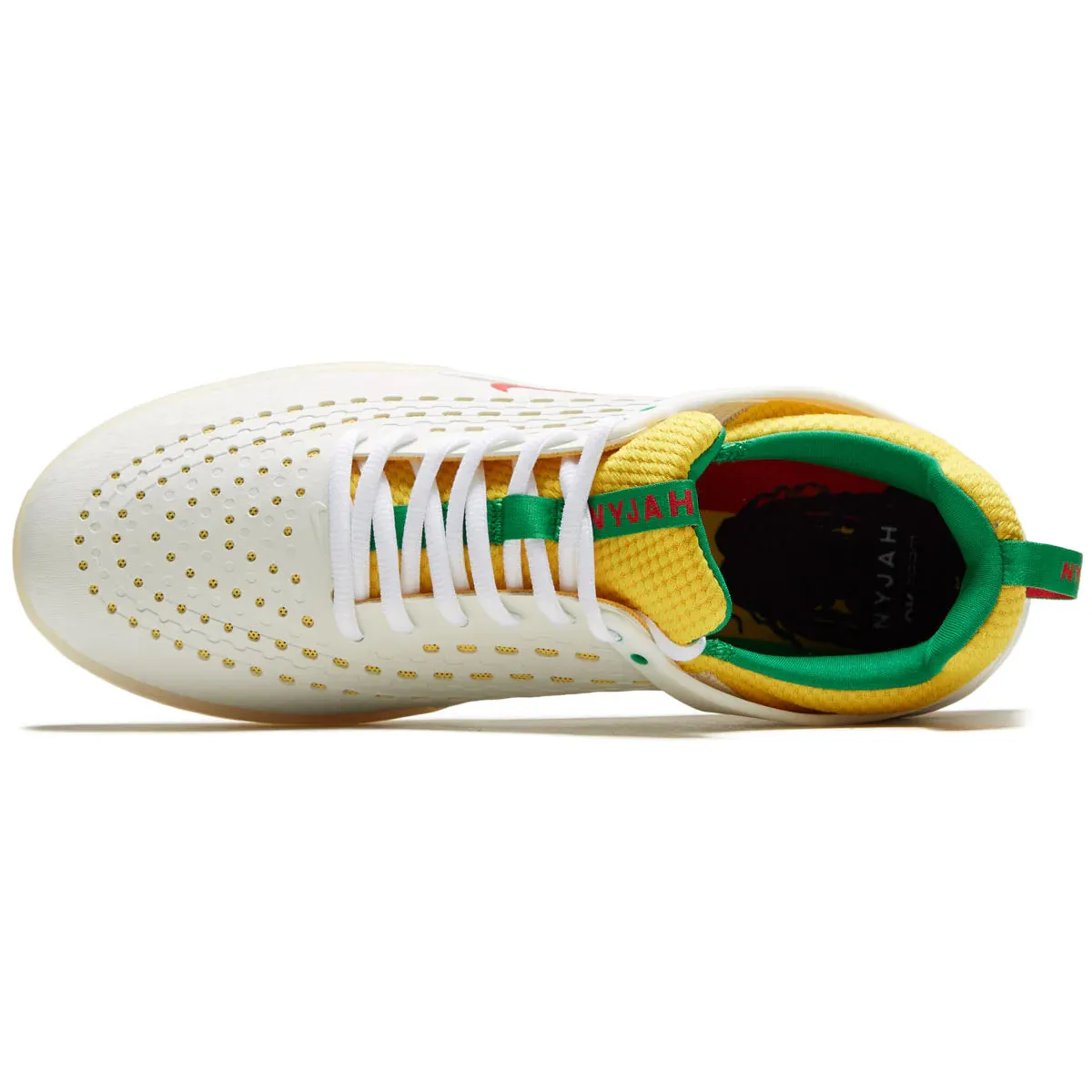 Nike SB Zoom Nyjah 3 PRM Summit White/Tour Yellow/Lucky Green