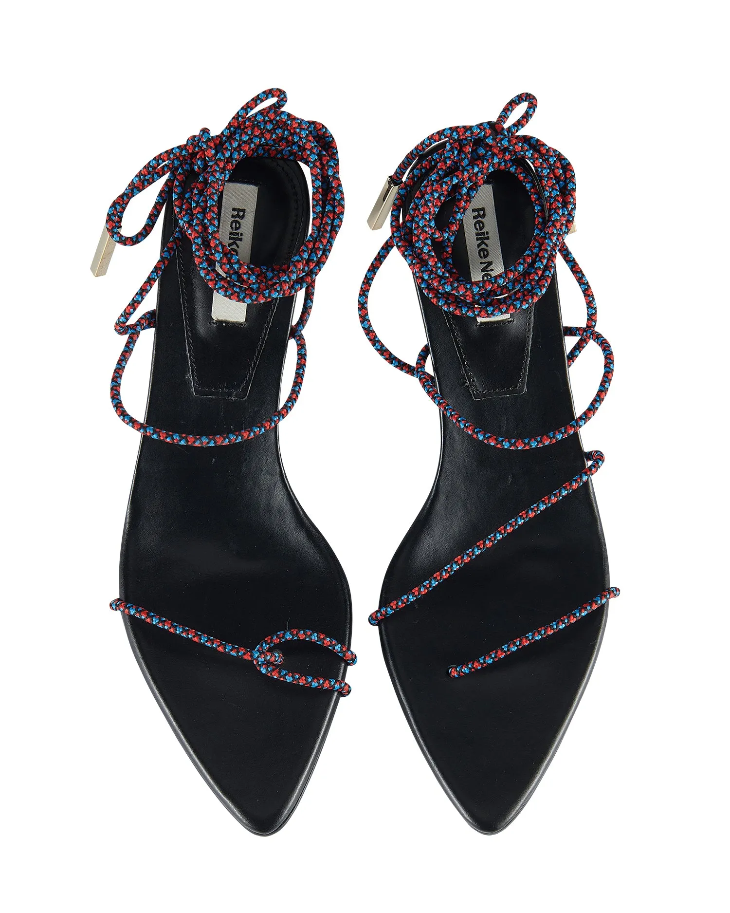 Odd Pair Sandals – Black, Red,   Blue String