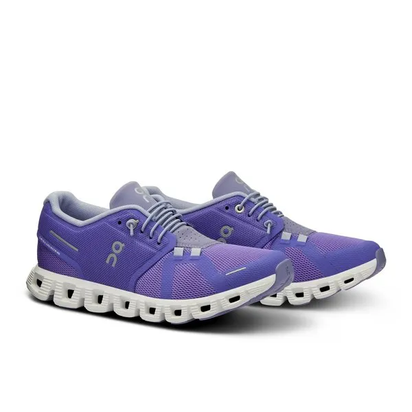 On Women's Cloud 5 Sneaker - Blueberry/Feather