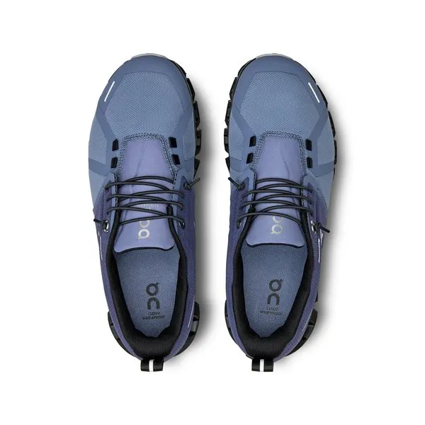 On Women's Cloud 5 Waterproof Sneaker - Shale/Magnet