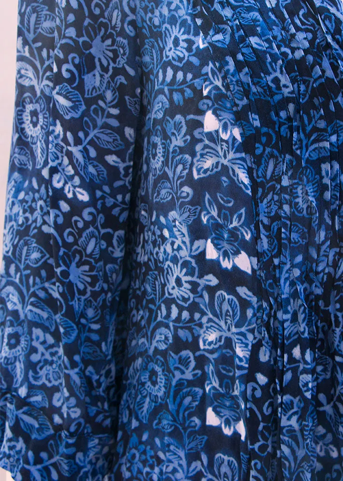 One Season Mia Sardinia Viscose Kjole - Blue