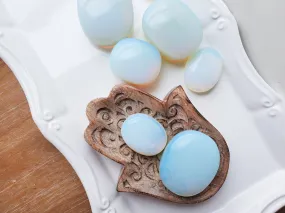 Opalite Puffy Palm Stone