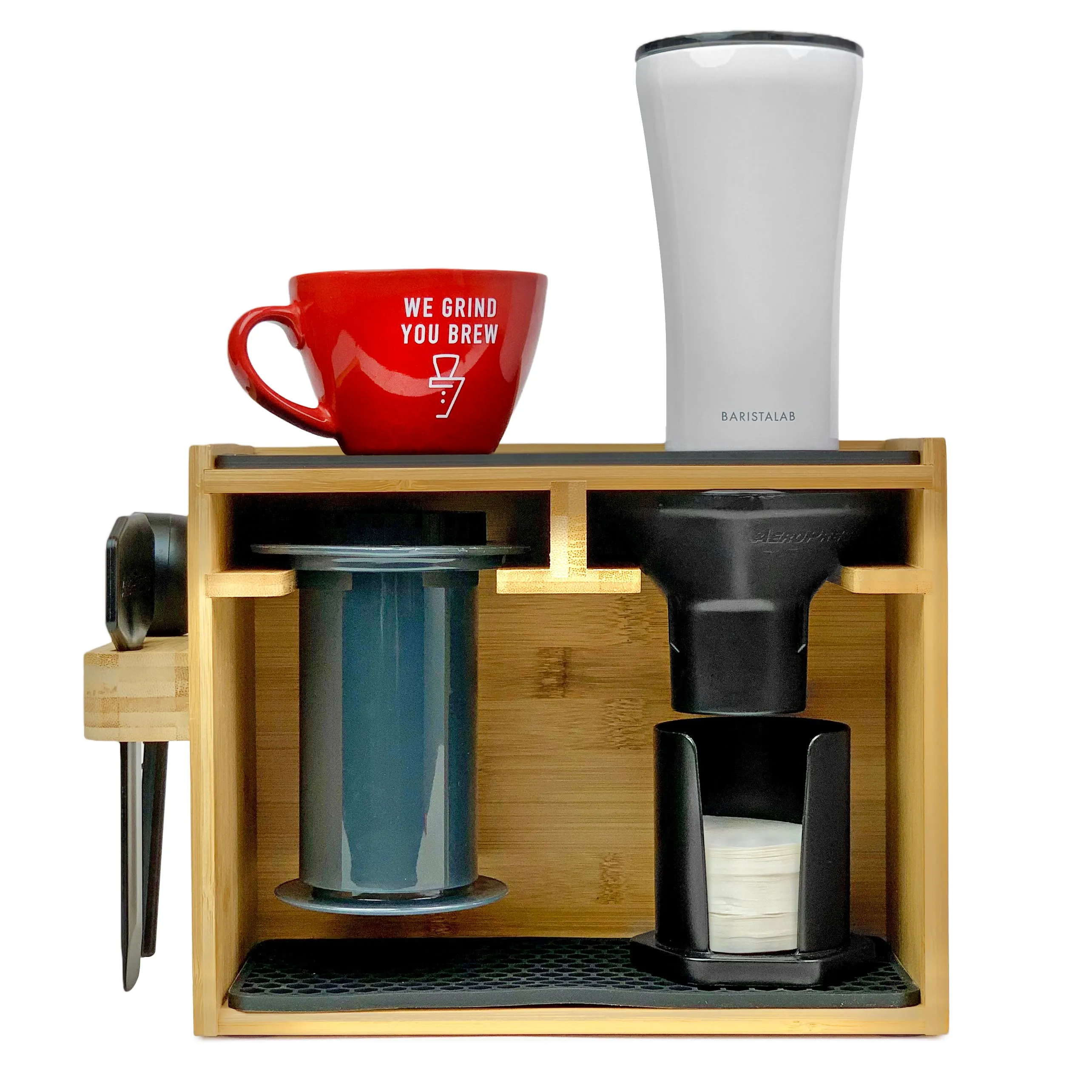 Organize Your Aeropress - Reduce Kitchen Clutter - Everyone Feels Better!