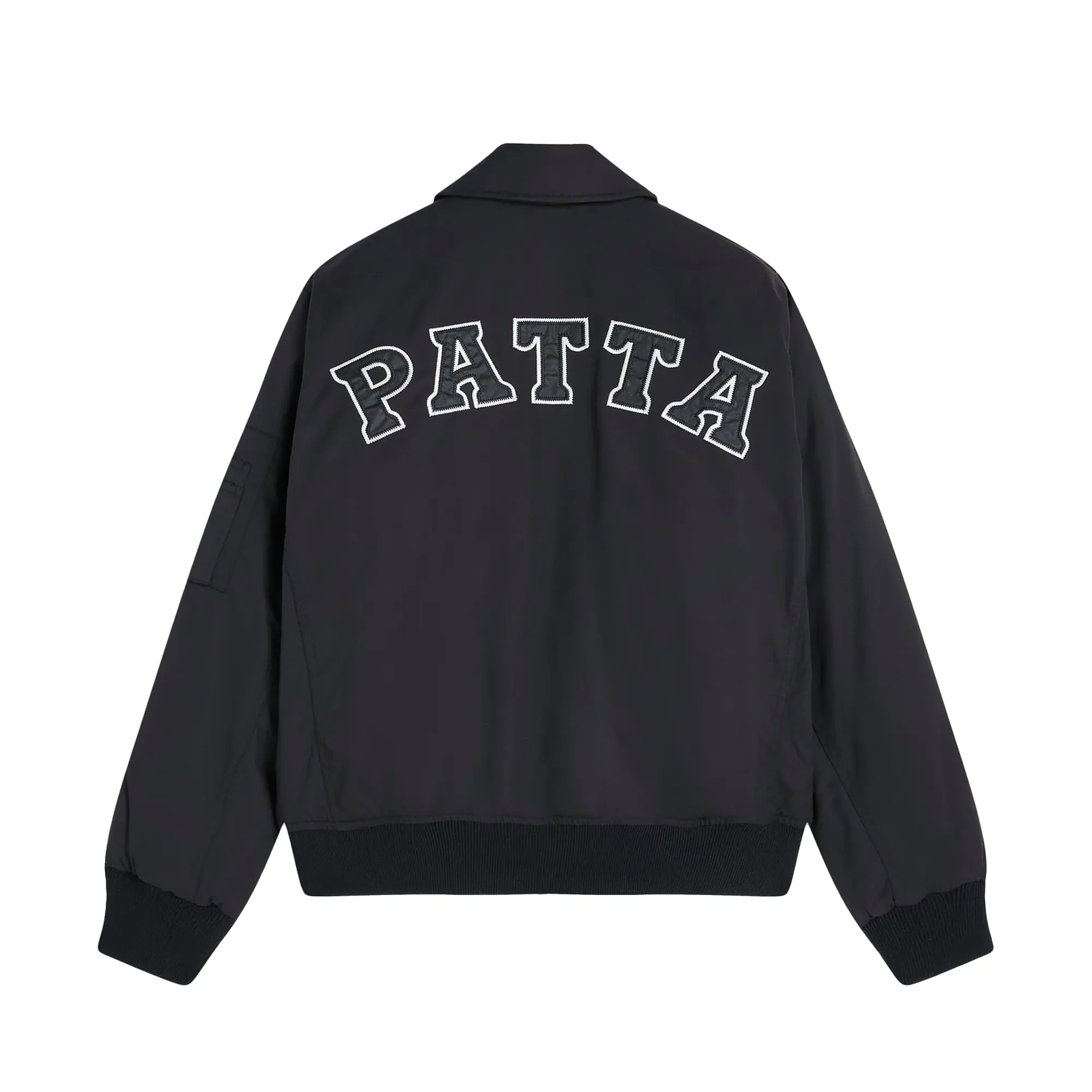 Patta Jet Bomber Jacket Black