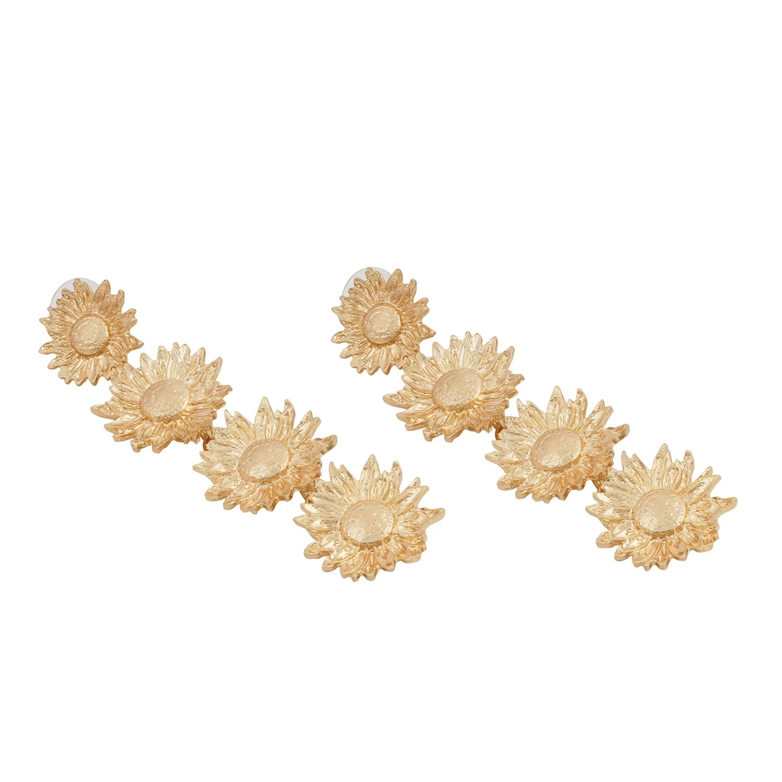 Petunia Gold Earrings