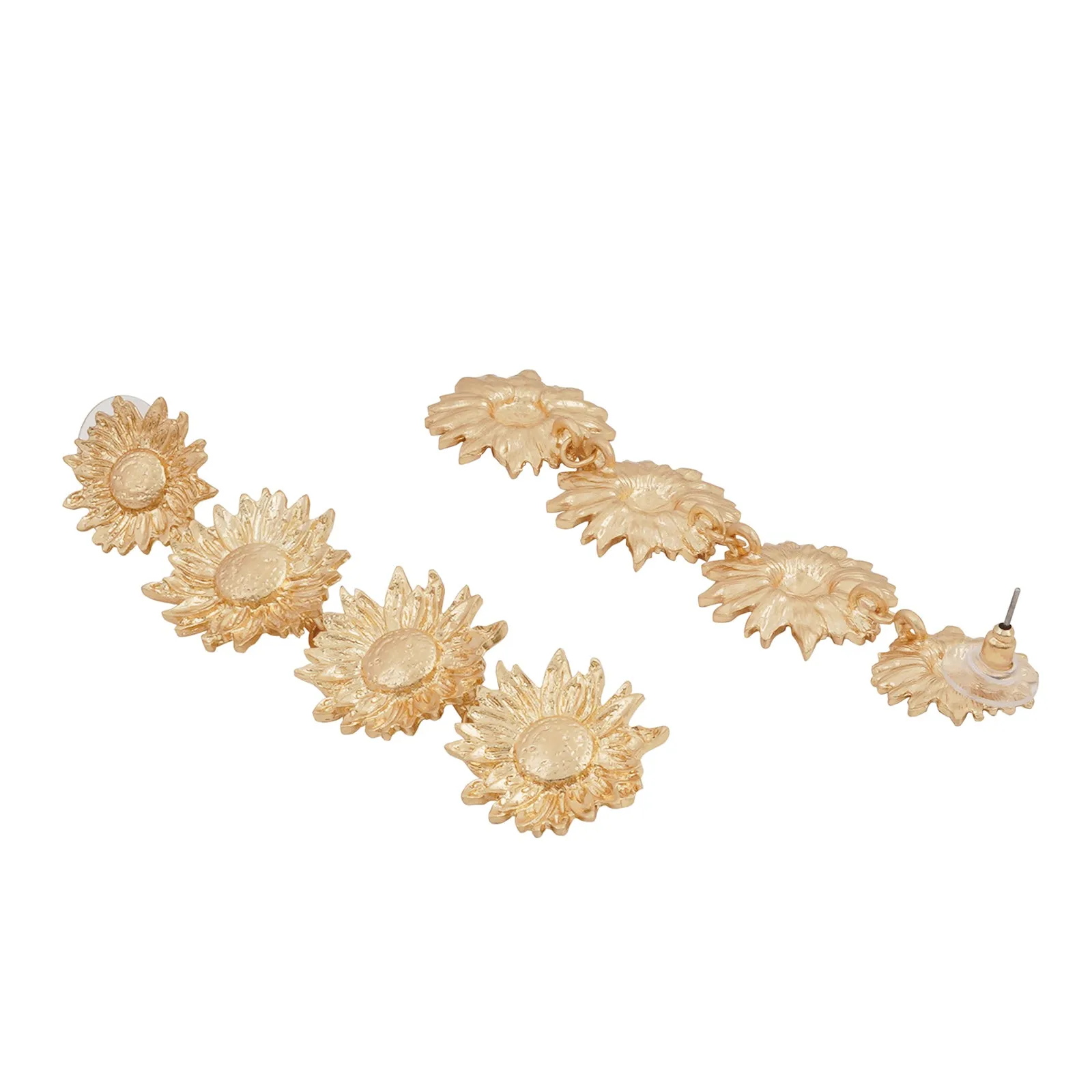 Petunia Gold Earrings