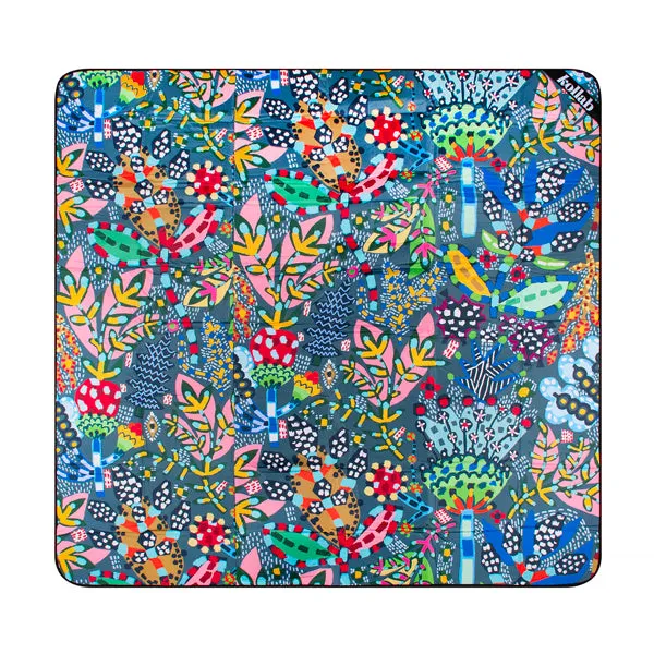 Picnic Mat Gardens of Spring - 2 x 2m