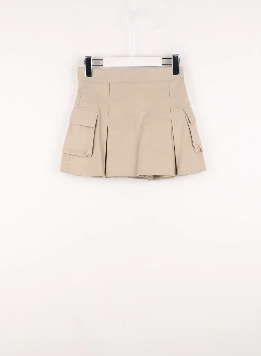 Pocket Pleated Mini Skirt CN317