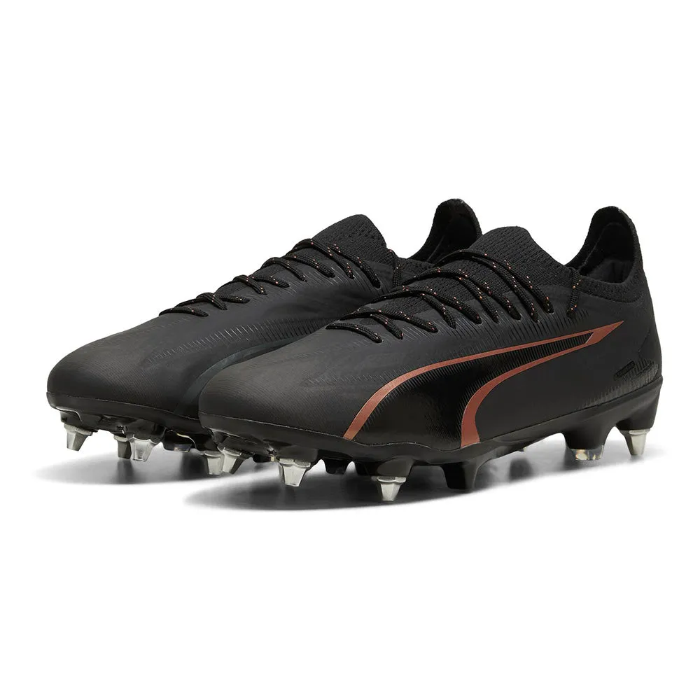 Puma Ultra Ultimate MxSG Football Boots (Black/Copper Rose)