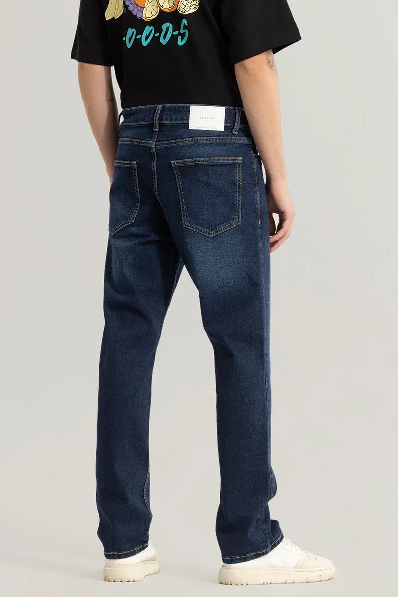 Romania Denim Blue Comfort Fit Jeans