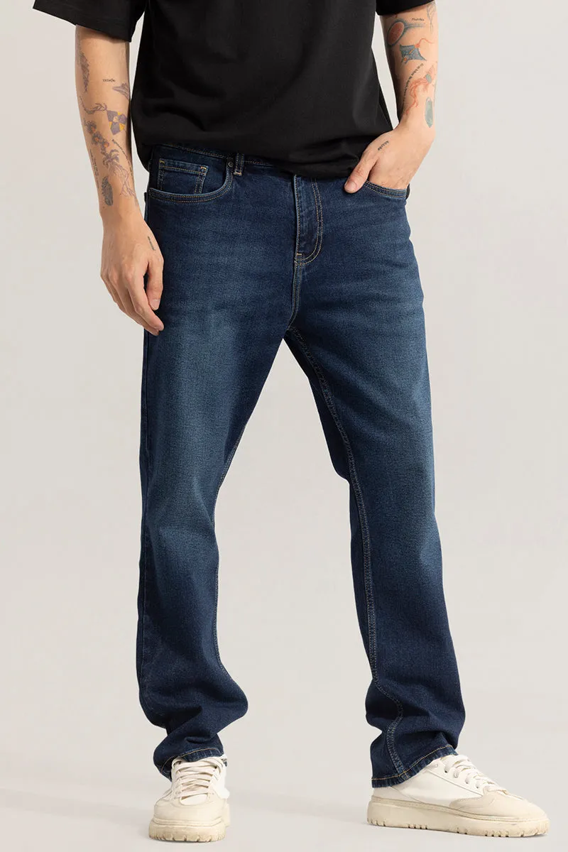 Romania Denim Blue Comfort Fit Jeans