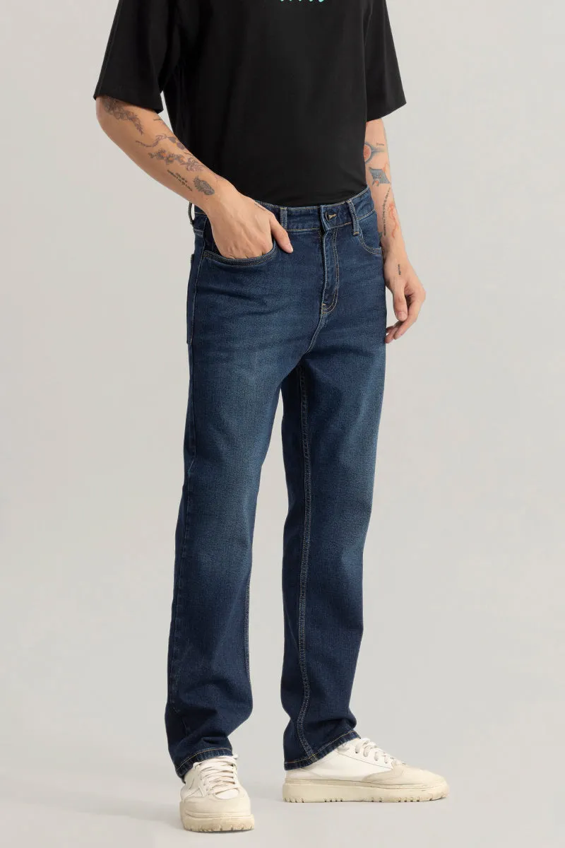 Romania Denim Blue Comfort Fit Jeans