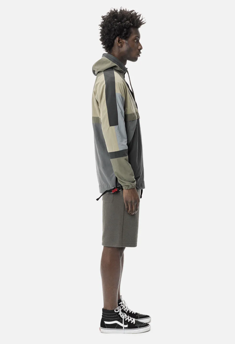 Sail Pullover / Tan x Olive