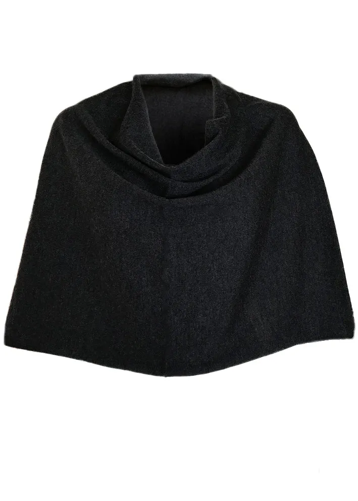 Sibin Linnebjerg Paris Poncho - Black