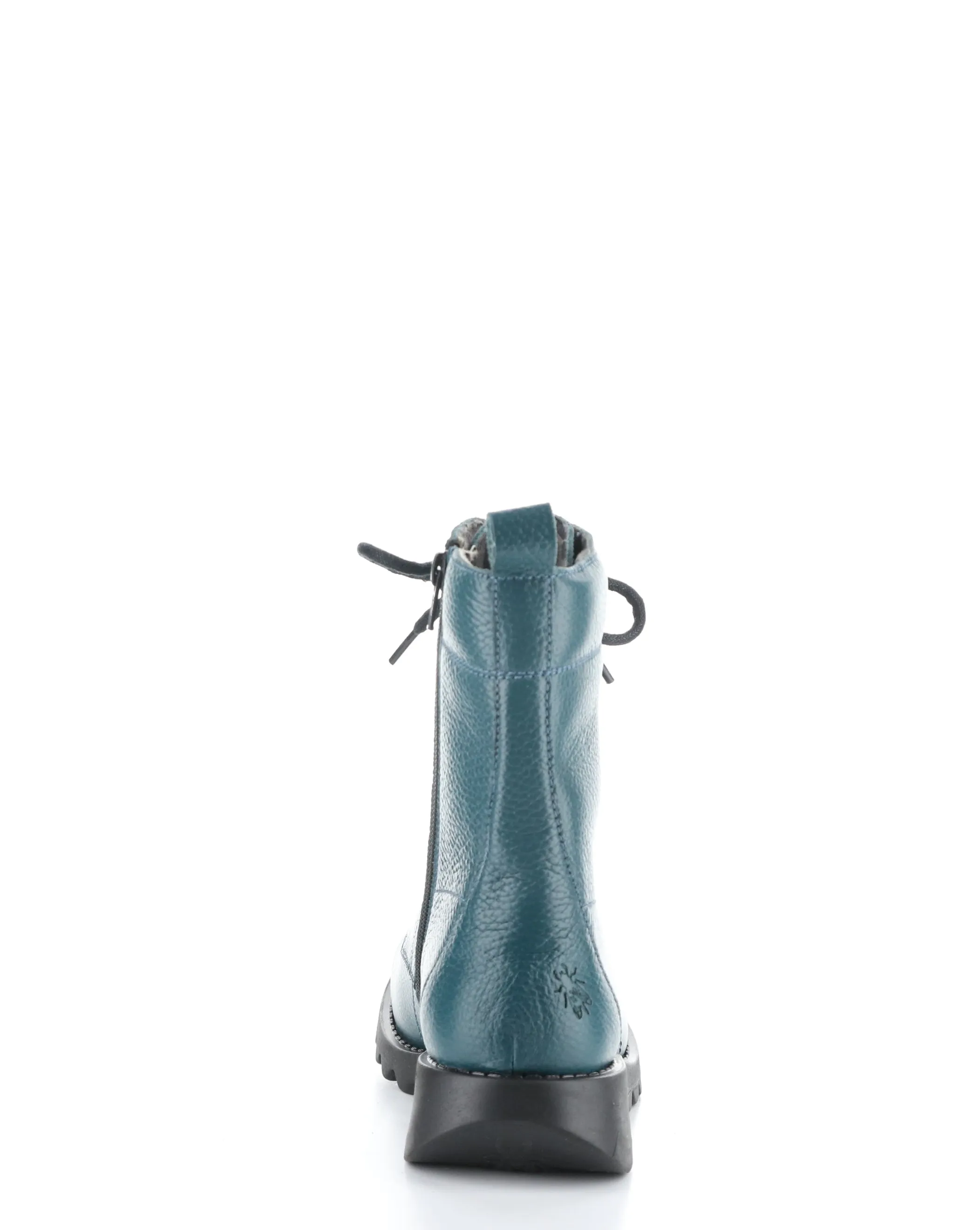 SILF015FLY 007 TEAL Round Toe Boots