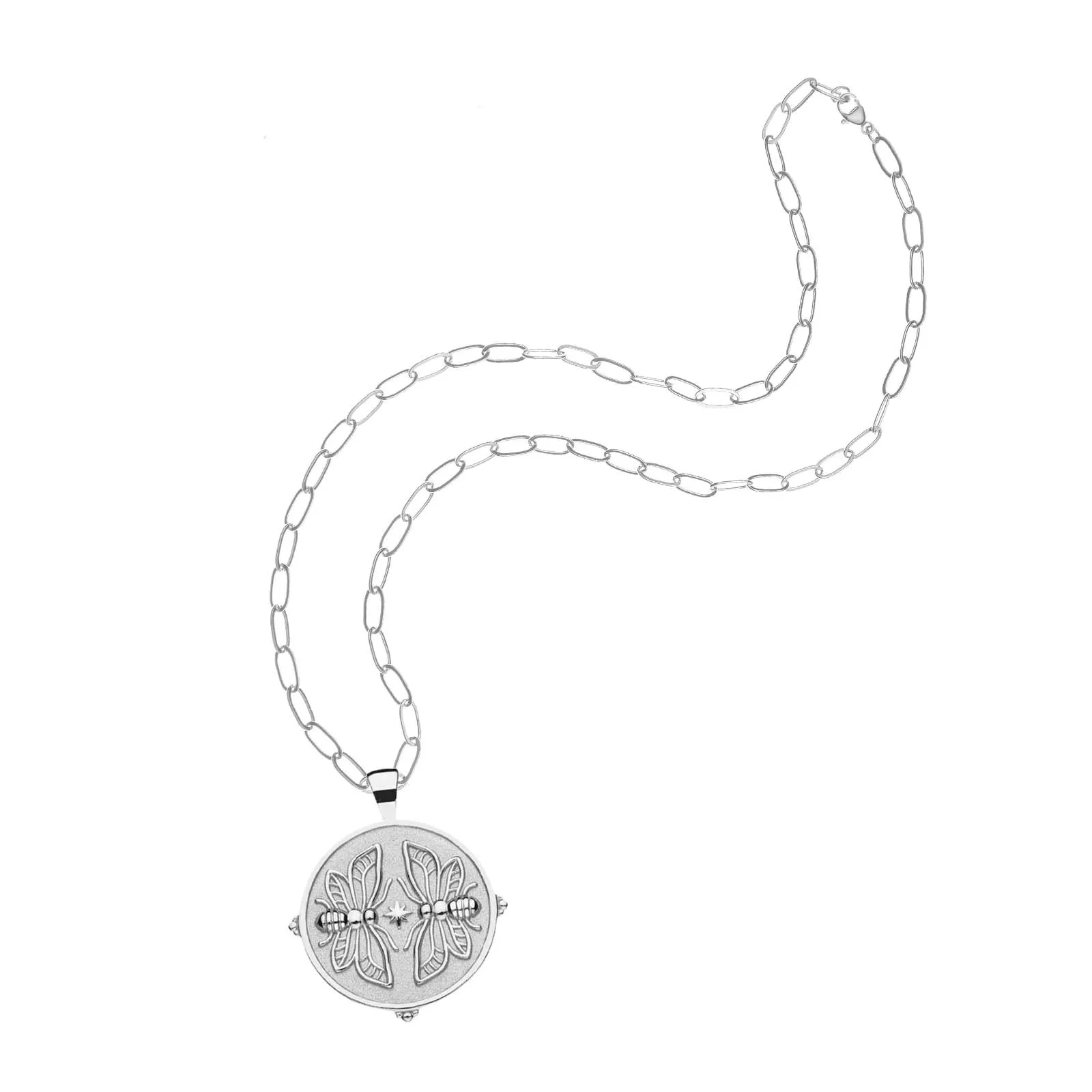 SISTERS Forever JW Original Pendant Coin in Silver