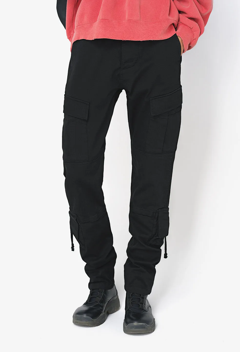 Slim Tactical Cargo / Black