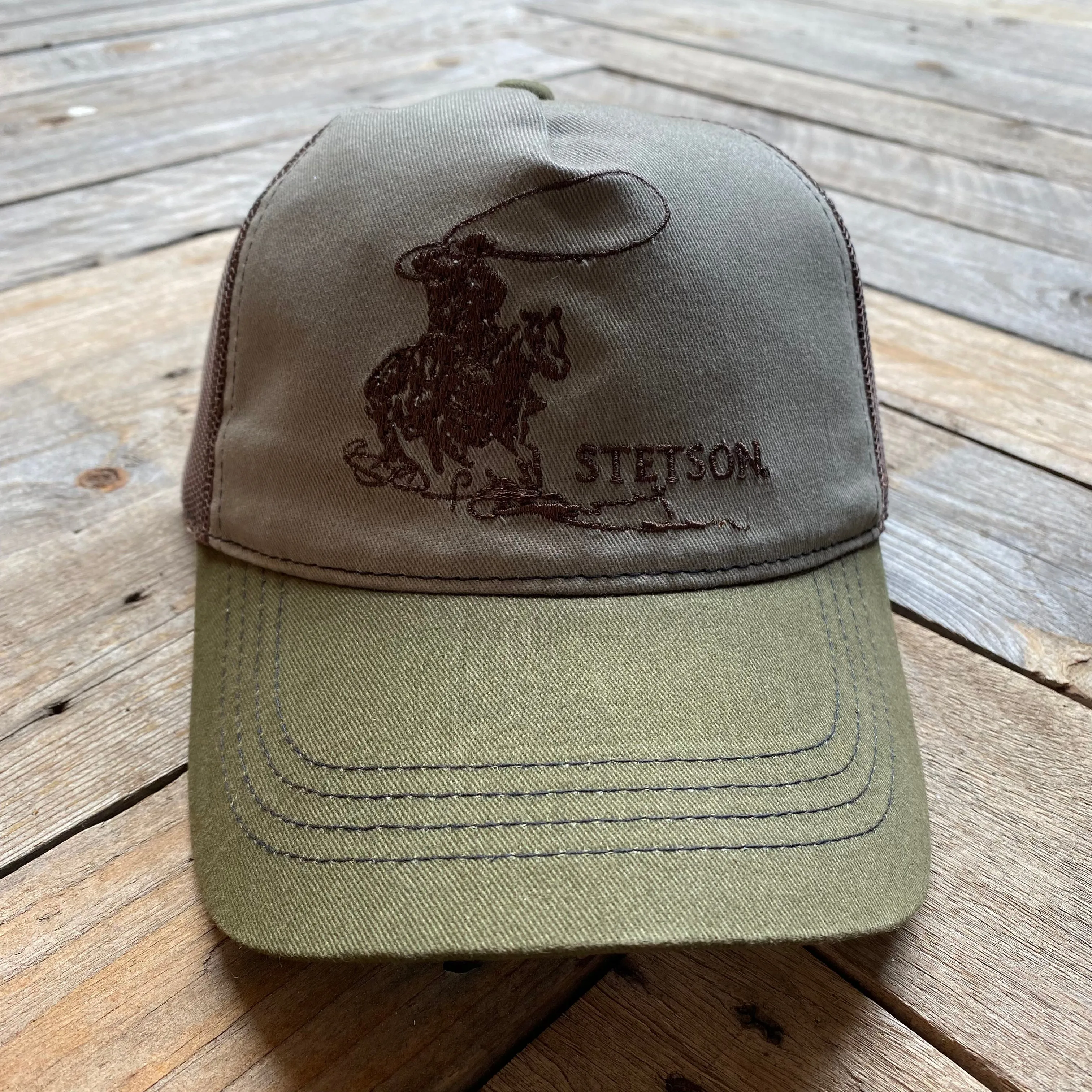 Stetson Lasso Trucker Cap Olive