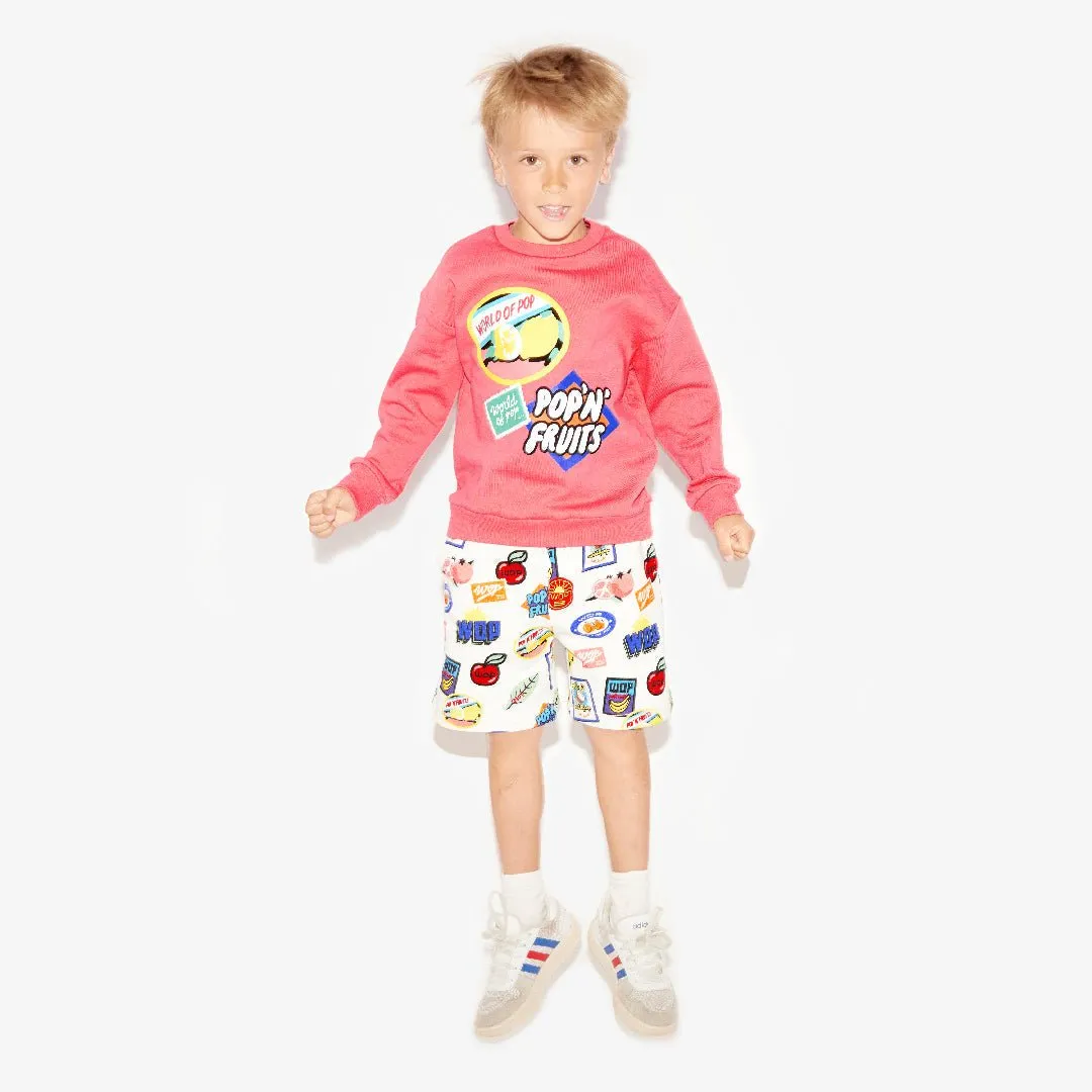 Sweatshirt "Tutti Frutti" for children in organic cotton