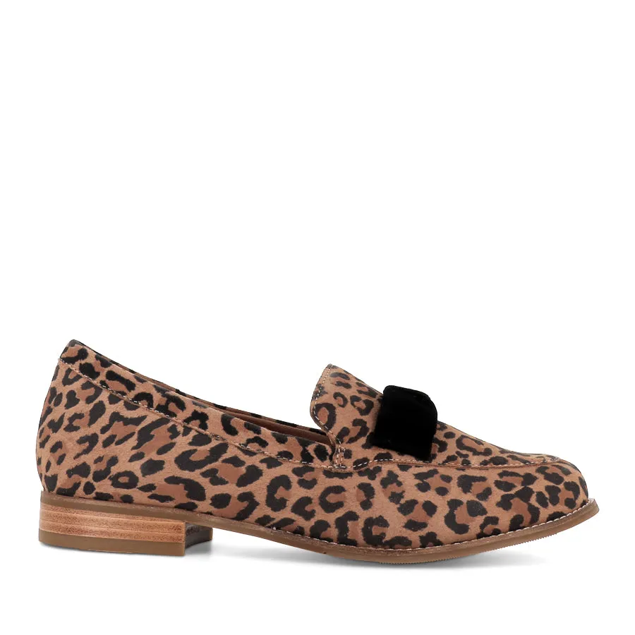 TALISE XF - LEOPARD BLACK SUEDE