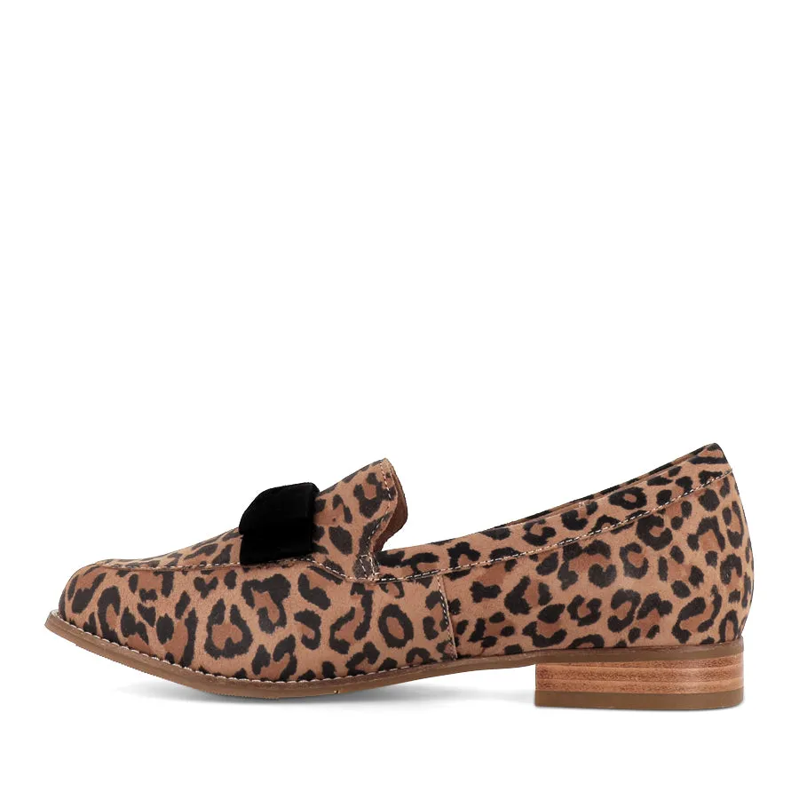 TALISE XF - LEOPARD BLACK SUEDE